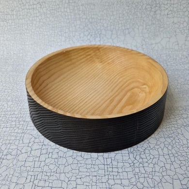 Sunny Beaux large ash Yakisugi bowl (Sunny29)