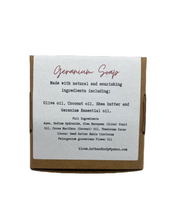 Load image into Gallery viewer, Bathe in Stroud geranium soap
