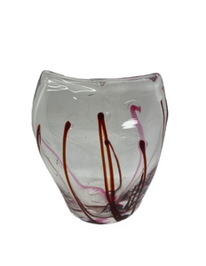 Alexandra Pheonix Holmes blown glass vase