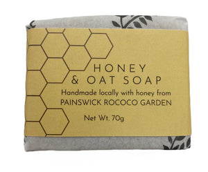 The Lane Natural Skincare Company Honey and Oat soap 70g (thelane)