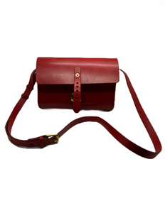 Neil Griffin Leather red handbag