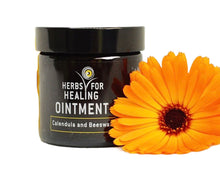 Load image into Gallery viewer, Herbs For Healing Balm Calendula and beeswax 60g (Herbs)