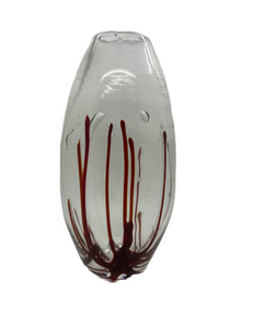 Alexandra Pheonix Holmes blown glass vase (AH48)