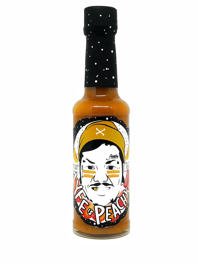 Tubby Tom’s Lyfe is Peachy peach and habanero hot sauce limited edition