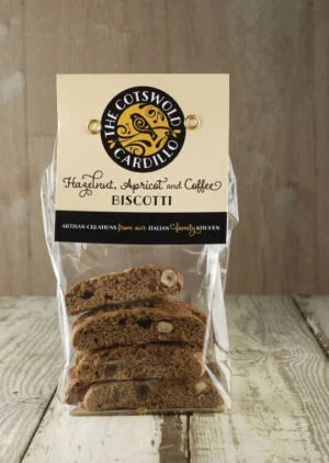 Cotswold Cardillo Hazelnut, Apricot & Coffee Biscotti 250g