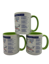 Load image into Gallery viewer, Forest Green Rovers Football Club London Underground style mug (Metro)