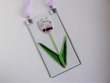 Load image into Gallery viewer, Eva Glass Design Tulip fused glass sun catcher (EGDTUG)