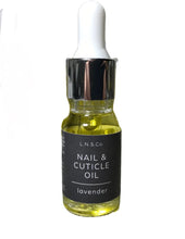 Load image into Gallery viewer, The Lane Natural Skincare Comapy Nail and Cuticle oil 10ml dropper bottles (thelane)