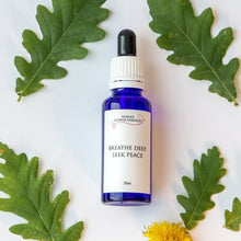 Load image into Gallery viewer, Saskia&#39;s Flower Essences &quot;Breathe deep seek peace&quot; 30ml