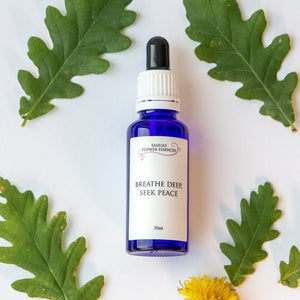Saskia's Flower Essences "Breathe deep seek peace" 30ml