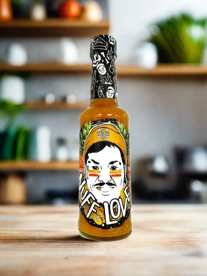 Tubby Tom's Nuff Love pineapple hot sauce 