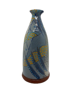 Bridget Williams Pottery “micro blue” vase (BW16m)
