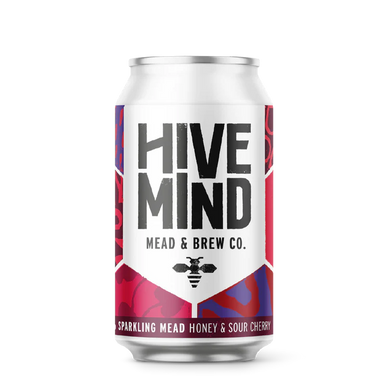 Hive Mind Sour Cherry mead  4% ABV 330ml