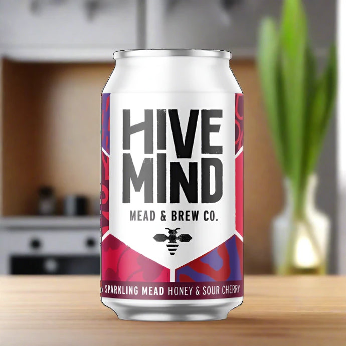 Hive Mind Sour Cherry mead  4% ABV 330ml