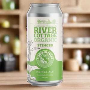 Stroud Brewery River Cottage Organic Stinger nettle ale 4.2% ABV 440ml can