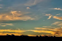 Load image into Gallery viewer, Cotswolds Cards &quot;Cows and clouds - Selsley common&quot; greetings card 