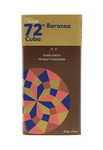 Coco Caravan 72% Baracoa bean to bar chocolate bar 60g