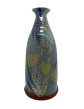 Load image into Gallery viewer, Bridget Williams Pottery “micro blue” vase (BW16m)
