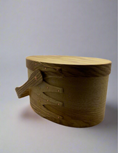 Load image into Gallery viewer, Carpenter’s Woodcraft shaker sewing box with 2 inner trays ash and pine