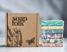 Load image into Gallery viewer, Soap Folk travel set mini soaps