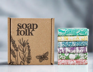 Soap Folk travel set mini soaps