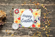 Load image into Gallery viewer, Erika&#39;s Whimsical Art Easter plantable greetings card
