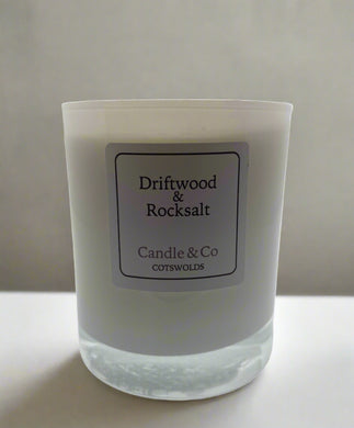 CandleCo Driftwood and Rocksalt scented candle 