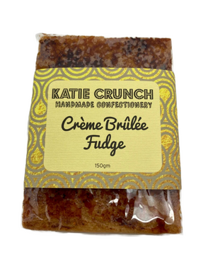 Katie Crunch Creme Brûlée fudge