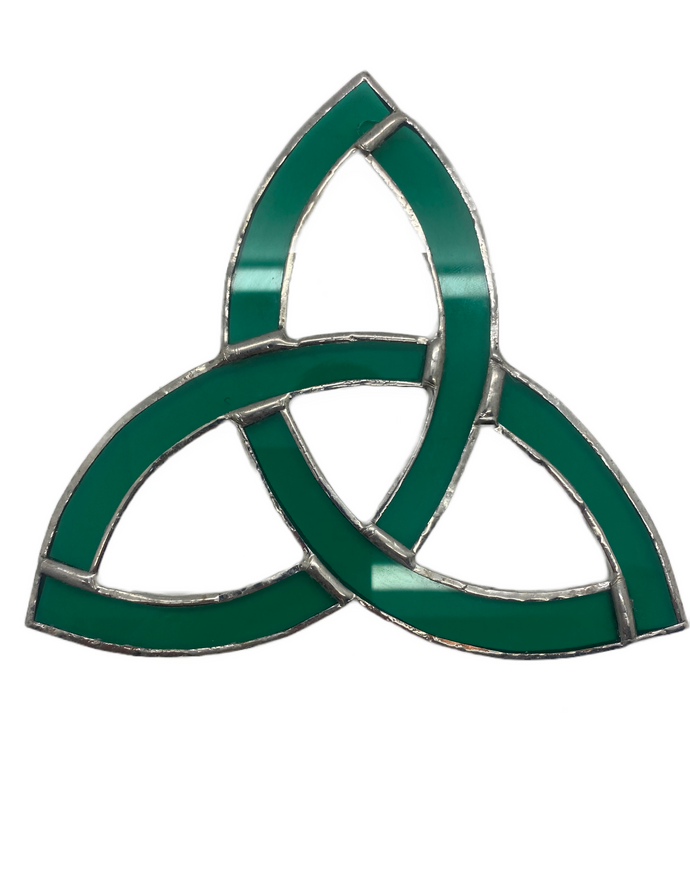 Liz Browning Glass Creations Stained glass Celtic knot