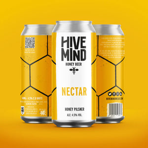Hive Mind "Nectar" Honey Pilsner 440ml Can 4.5% 
