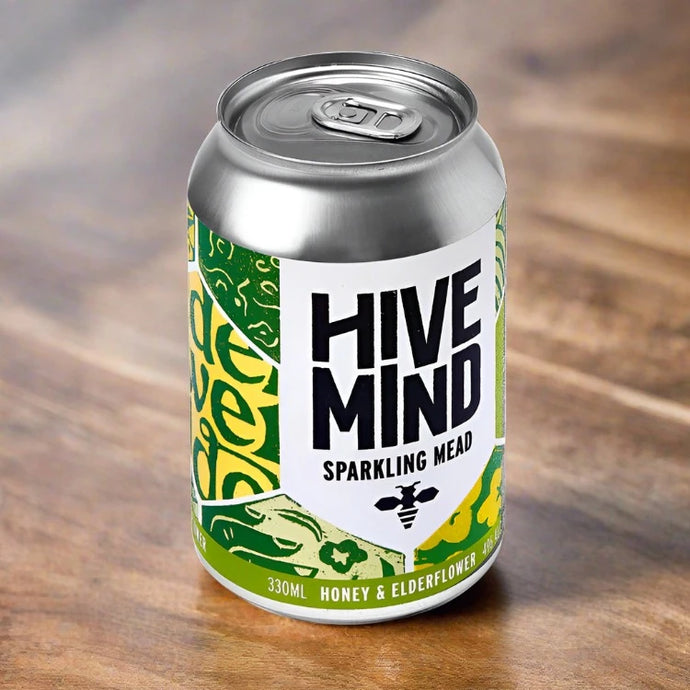 Hive Mind honey and elderflower mead  330ml