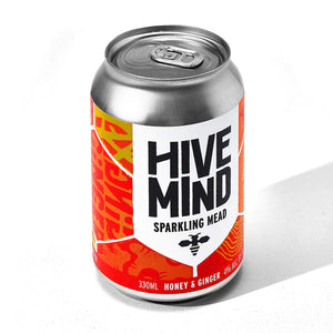 Hive Mind Honey and ginger mead 330ml 4% ABV