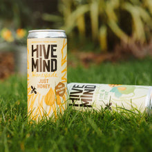 Load image into Gallery viewer, Hive Mind Lime and mint honeyade sparkling soft drink 330ml