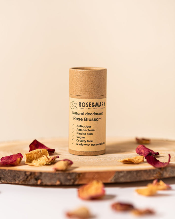 Rose and Mary rose blossom natural deodorant