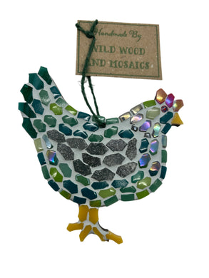 Jane Bolton mosaic hen (JB)