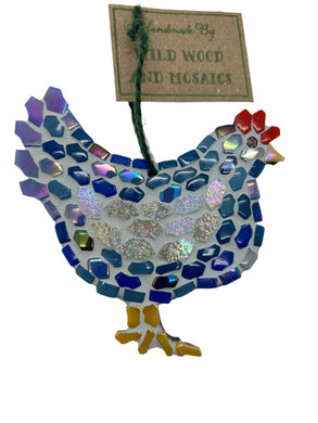 Jane Bolton mosaic hen (JB)