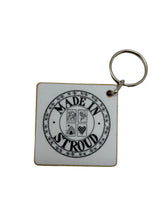 Load image into Gallery viewer, Made in Stroud logo key ring