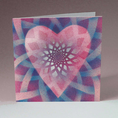 James Milroy “Love is the flower” greetings card