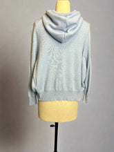 Load image into Gallery viewer, Nimpy Clothing upcycled 100% cashmere sky blue boxy hoody medium