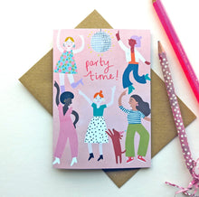 Load image into Gallery viewer, Stephanie Cole Designs “Party time” greetings card