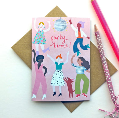 Stephanie Cole Designs “Party time” greetings card