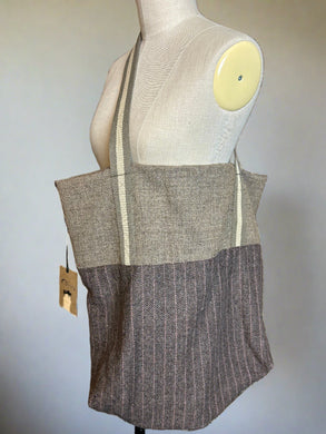 Nimpy Clothing upcycled fabric tote bag