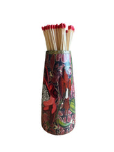 Load image into Gallery viewer, Alex Stewart Carter decoupage match pot with matches