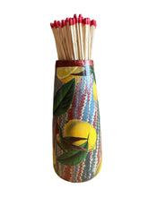 Load image into Gallery viewer, Alex Stewart Carter decoupage match pot with matches
