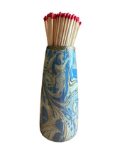 Load image into Gallery viewer, Alex Stewart Carter decoupage match pot with matches
