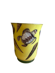 Alex Stewart Carter decoupage candle