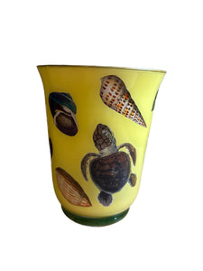 Alex Stewart Carter decoupage candle