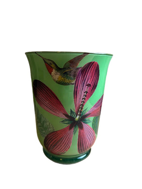 Alex Stuart Carter decoupage candle