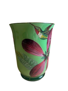 Alex Stewart Carter decoupage candle