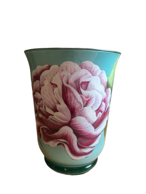 Alex Stewart Carter decoupage candle